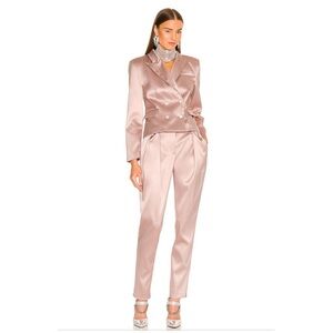 DUNDAS x REVOLVE Marion Trouser in Blush Size S